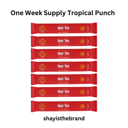 One week supply Tropical Punch